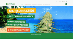 Desktop Screenshot of marijuanaseedshop.com